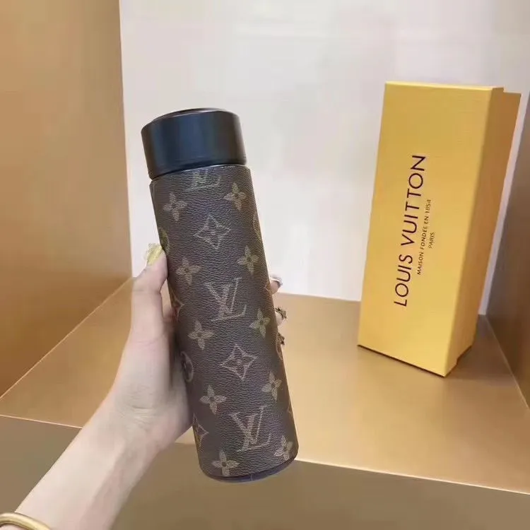 BabaReplica  Replica Designer Louis Vuitton Gucci Hermes Intelligent  Digital Display Water Cup Temperature Measurement Thermos Cup