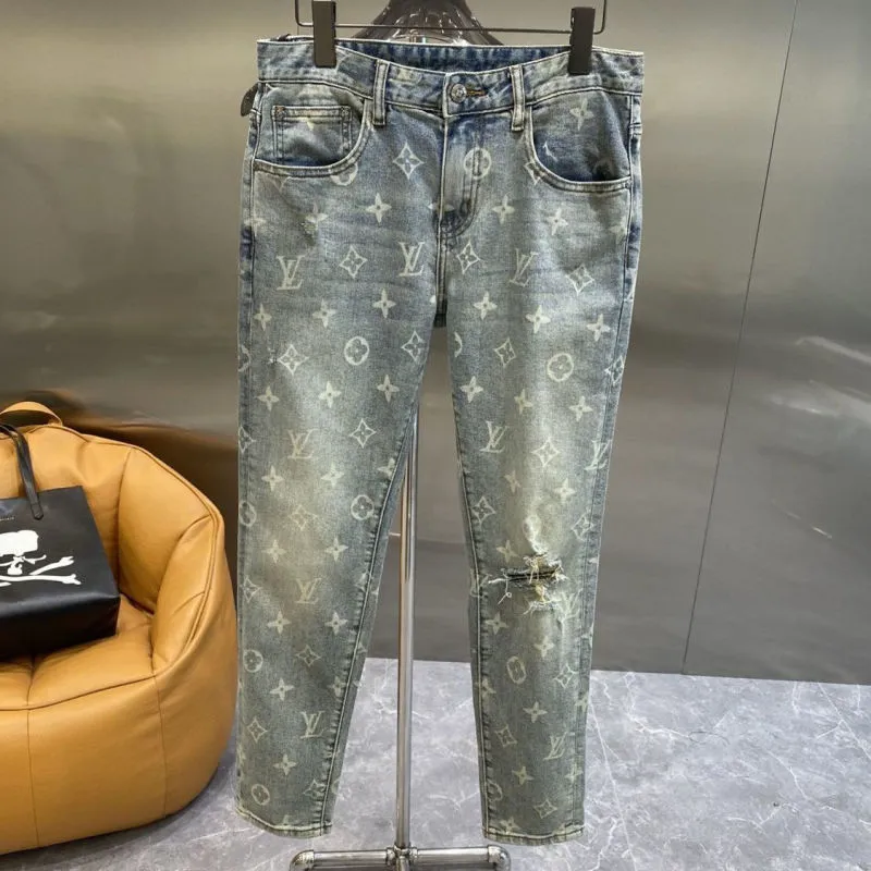 Luxury Replica Louis Vuitton Men'sjeans Jeansgucci - China Brand