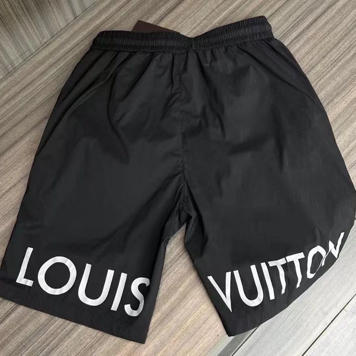 Bootleg Louis Vuitton Shorts Black/Grey