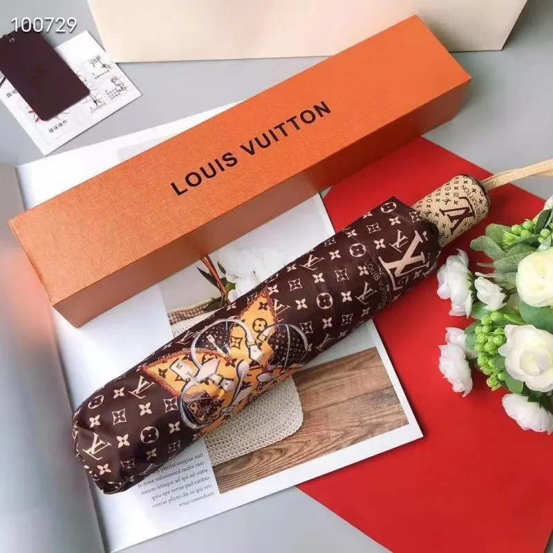 Sold at Auction: Faux Louis Vuitton Umbrella in the traditional
